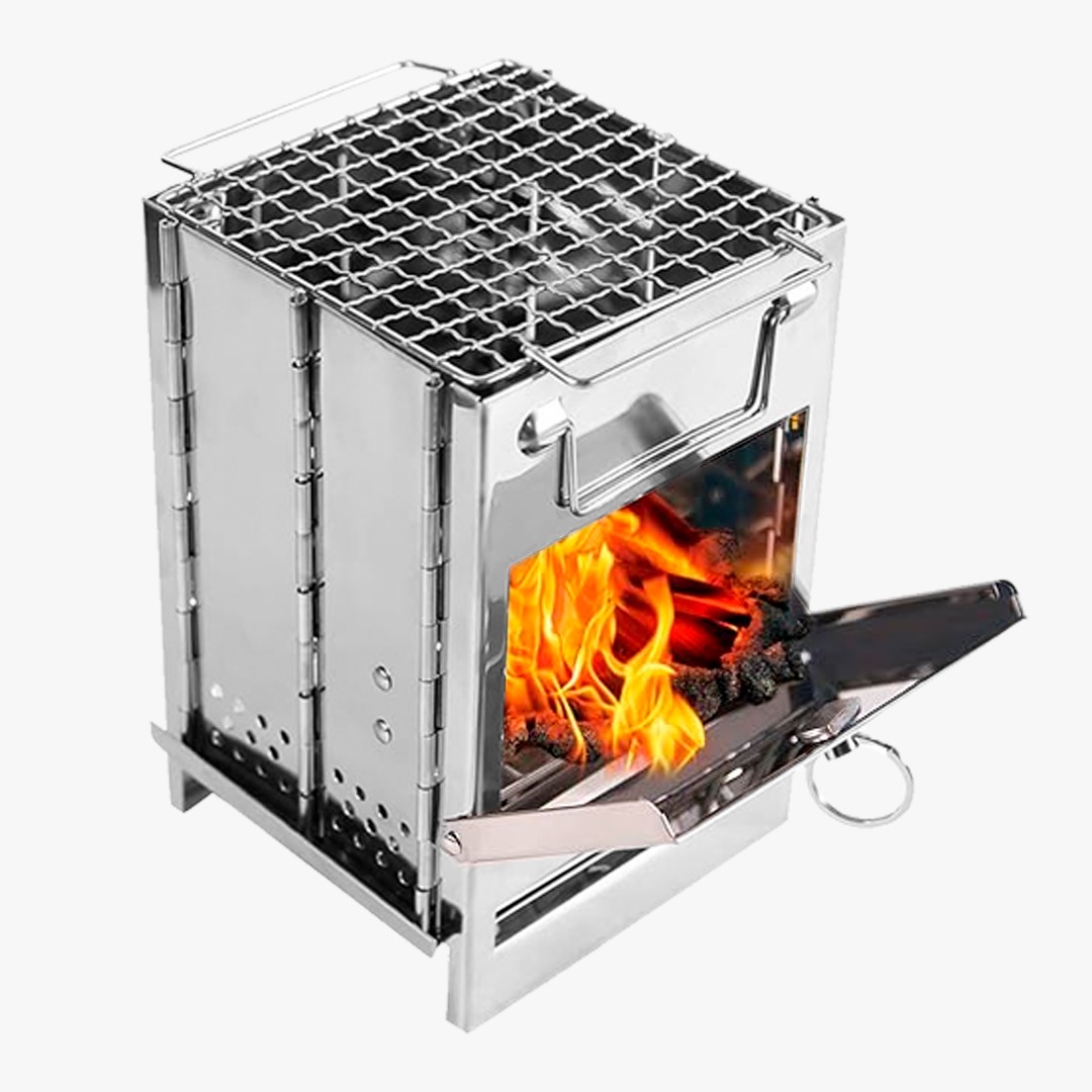 MINI ASADOR PARRILLA DE CARBON PORTATIL